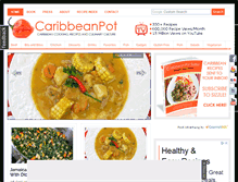 Tablet Screenshot of caribbeanpot.com